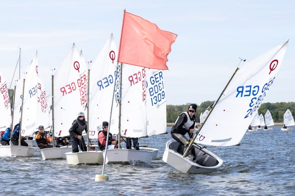 T-2 Sekunden - Emil zieht an am Pin-End! Foto: Sönke Langner, GJA Greifswald